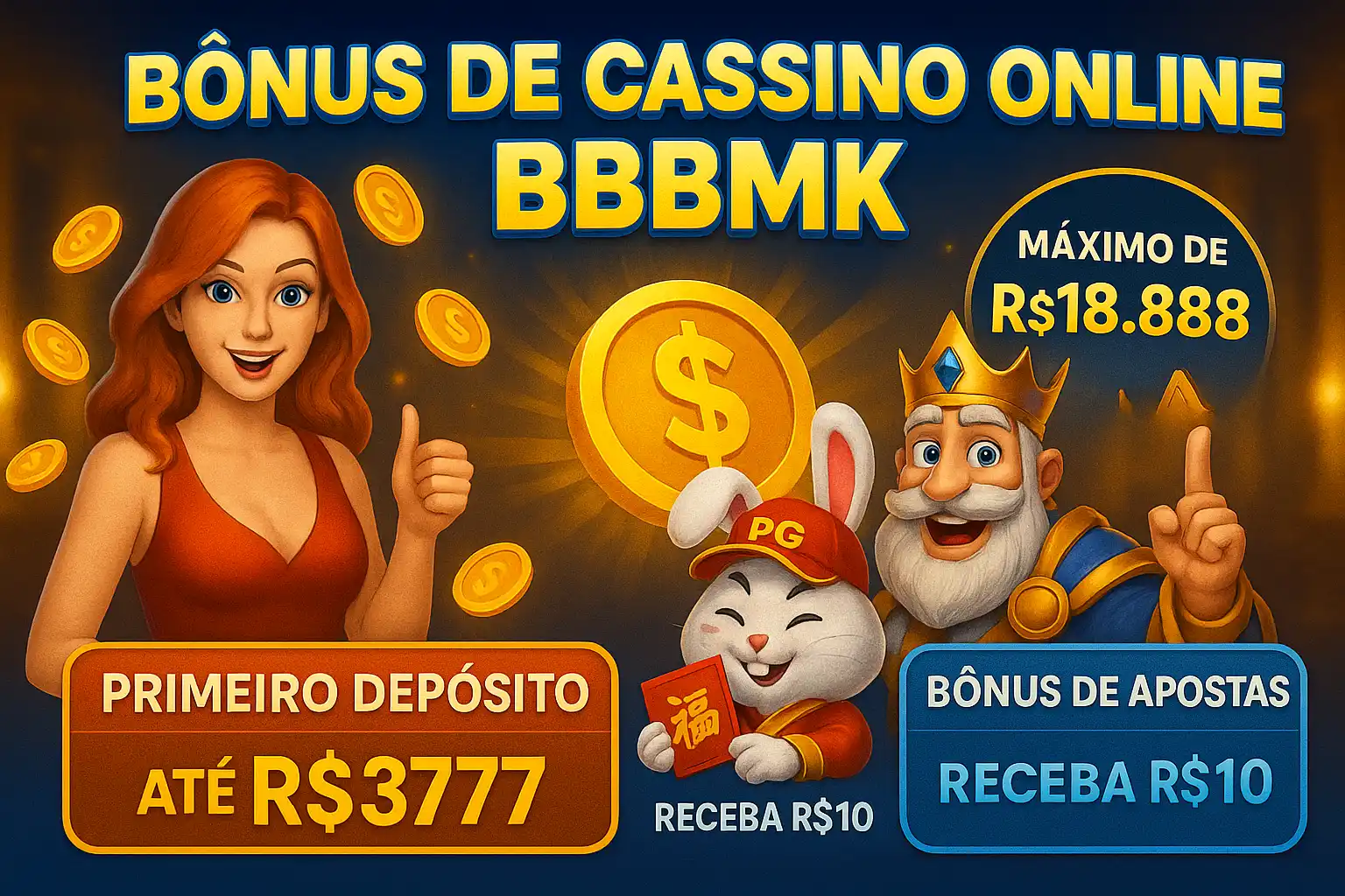 O bônus promocional BBBMK é uma ótima maneira de começar sua aventura