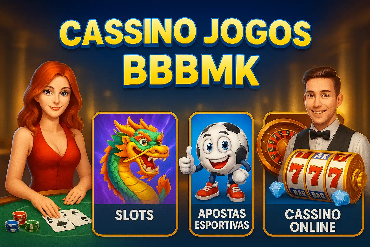Jogos de cassino online BBBMK